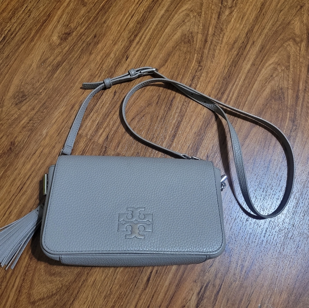 Tory Burch Thea Leather Crossbody Bag
